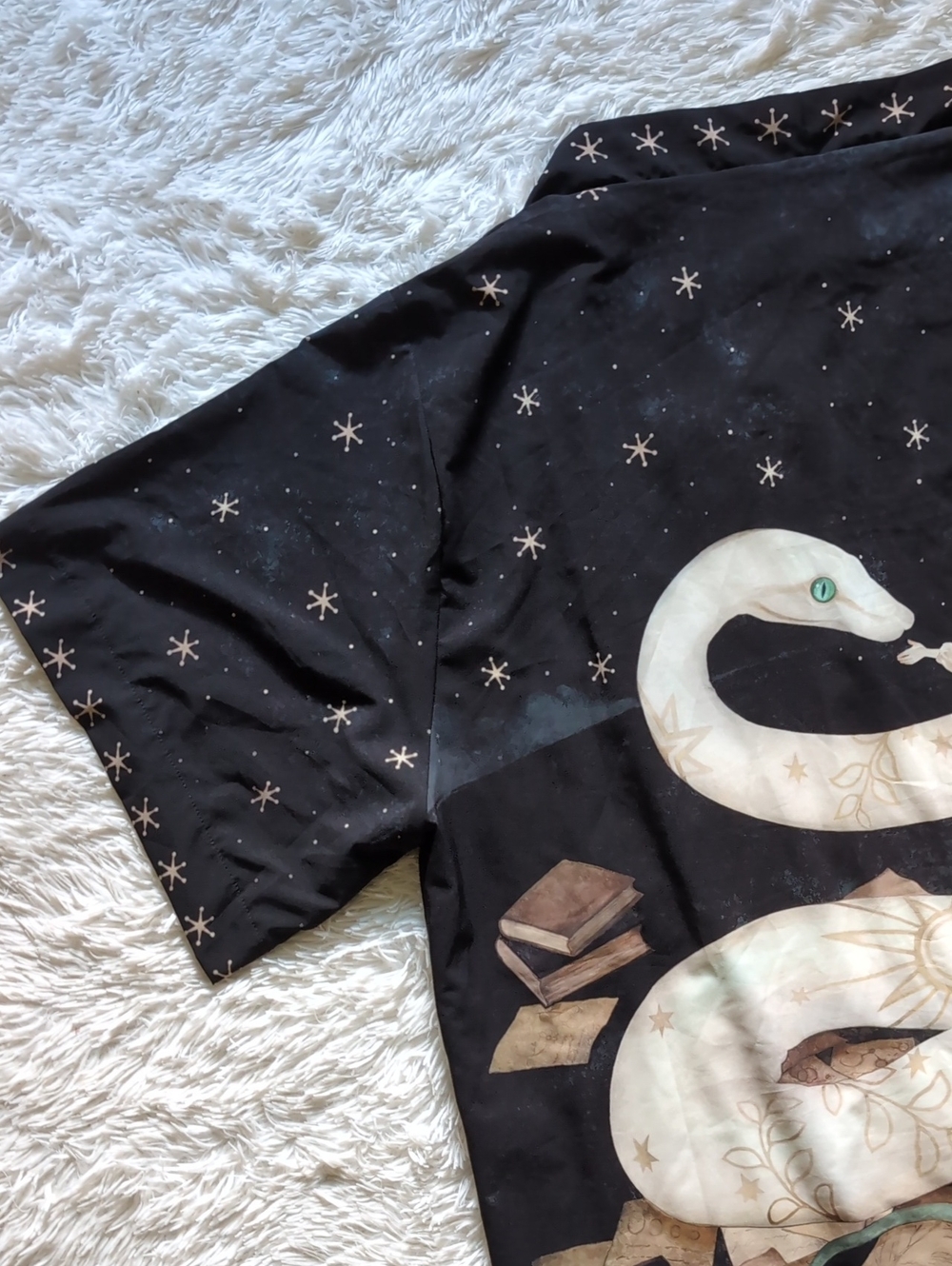 🔴SALE! Blackmilk The Snake and The Boy Kimono Style Flowy Witchy Gothic Robe - Picture 10 of 16